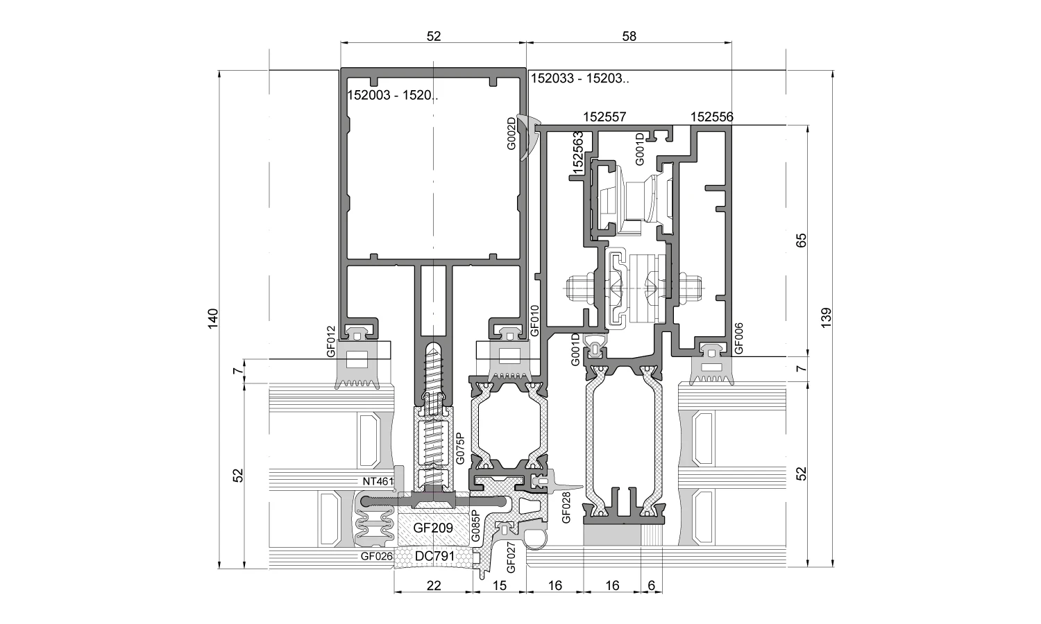 Ilustracja systemu Ponzio PF152ESG